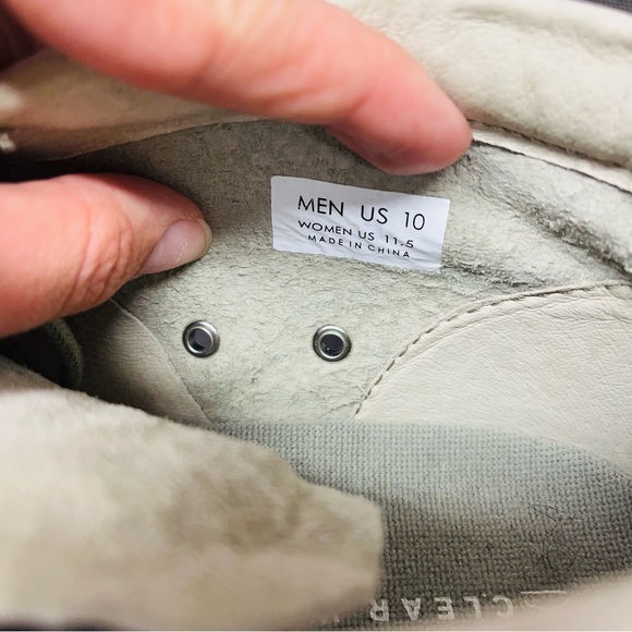 Clear Weather Men's One-O-One Suede Fringe Sneakers in Elm US 10 - Picture 8 of 10